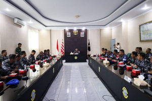 Lantamal IX Ambon Matangkan Latihan SAR Laut 2025, Danlantamal Ikuti Briefing Awal