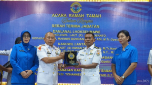 Danlantamal I Pimpin Sertijab dan Pengukuhan Empat Jabatan Strategis