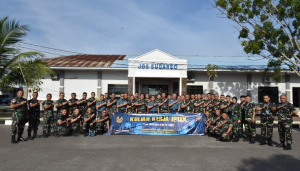 Kodaeral I Sambut Kunjungan Pasis Seskoau A-63