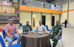 Dandenma Pasmar 3 Hadiri Paripurna XI DPRD Kabupaten Sorong