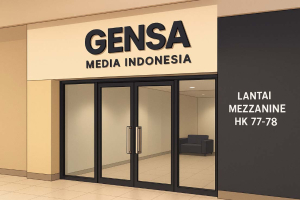 Gensa Media Indonesia Resmi Pindah Kantor Redaksi ke Mall Bekasi Junction