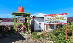 Sumur Bor dan Tower Air Hampir Rampung, Satgas TMMD 125 Kodim 1506/Namlea Ngebut Pengerjaan