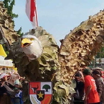 Ribuan Warga Meriahkan Karnaval HUT RI ke-80 di RW 09 Lubang Buaya
