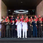 Danlanal Dumai Khidmat Ikuti Upacara HUT ke-80 RI