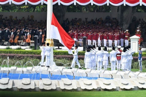 Panglima TNI Hadiri Upacara Detik-Detik Proklamasi HUT ke-80 RI di Istana Merdeka