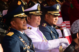 Komandan dan Prajurit Lanal Bandung Ikuti Upacara HUT RI ke-80 Tingkat Provinsi Jawa Barat