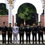 Danlanal Dumai Bersama Forkopimda Riau Kenang Jasa Pahlawan Lewat Apel Kehormatan dan Renungan Suci
