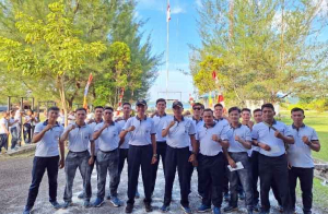 Lanal Simeulue Prajurit dan Jalasenastri Kompak Meriahkan HUT ke-80 RI