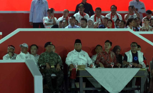Panglima TNI Meriahkan Pesta Rakyat dan Karnaval Bersatu HUT RI ke-80 di Monas