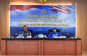 Komandan Kodaeral I Awali Tugas dengan Entry Briefing