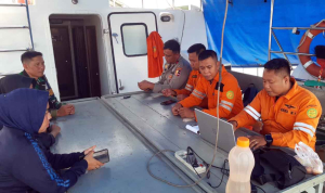 Pos TNI AL Medan Labuhan Bergerak Cepat Cari Nelayan Hilang di Perairan Belawan