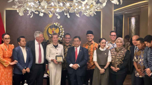 Terima Delegasi Parlemen Jerman, Trinovi Khairani Sitorus Bahas Pertahanan dan Investasi Strategis