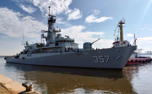 KRI Bung Tomo-357 Kembali ke Belawan Usai Sukses Jalankan Misi AMNEX 2025