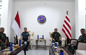 Danlanal Sabang Laksanakan Kunjungan Kehormatan ke Danguskamla Koarmada I