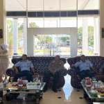 Danlanal Sabang Terima Kunjungan Unsur TNI-Polri Bersinergi Untuk Keamanan Kota Sabang
