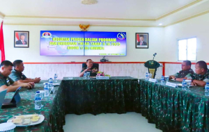 Kodim 1710/Mimika Terima Kunjungan Tim Dalproggar TNI AD Tahap II Tahun 2025