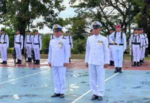 Momen Haru di Lanal Dabo Singkep: Dua Prajurit Terbaik Lepas Dinas dengan Tradisi Purna Bakti