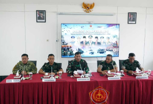 Panglima TNI dan Menhan Tinjau Geladi Bersih Upacara Gelar Pasukan Operasional dan Kehormatan Militer di Batujajar
