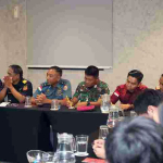 Lanal Bintan Ikuti Kegiatan Rakor Shio To Ship (STS) Labuh Jangkar Kawasan Tanjung Berakit