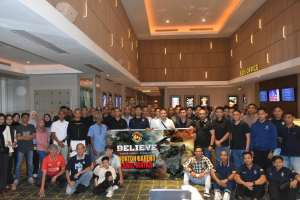 Lanal Bintan Nonton Bareng Film Believe di Tanjungpinang City Center