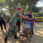 Sambut HUT RI ke-80, Prajurit Yonmarhanlan III Jakarta Berbagi Kasih