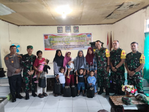 Tim Wasev Tinjau TMMD 125 Kodim 1506/Namlea di Buru Selatan