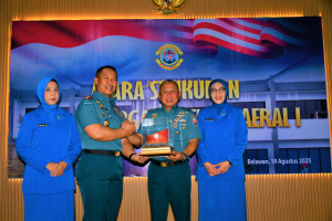 Transformasi Besar TNI AL, Komandan Lanal Dumai Hadiri Validasi Kodaeral I Belawan