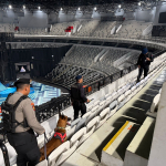 Brimob Polda Metro Jaya Amankan Pagelaran Wayang Sabang Merauke 2025 di Indonesia Arena Senayan