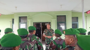Usai Upacara Bendera, Dandim 1710/Mimika Tekankan Disiplin dan Loyalitas Prajurit