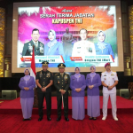 Panglima TNI Pimpin Peresmian Satuan Baru, Likuidasi, Sertijab, dan Laporan Korps Kenaikan Pangkat Pati TNI