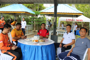 Lanal Nias dan Forkopimda Kompak Gelar Olahraga Bersama