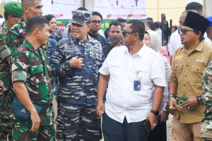 Kodaeral IX Ambon Dukung Penuh Gerakan Pangan Murah Serentak