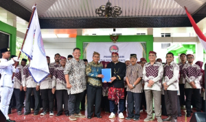Asrena Danpasmar 3 Dukung Pengukuhan Pengurus Baru Permajatim Kota Sorong