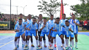 Pertarungan Sengit, Tim Futsal Denmako Pasmar 3 Amankan Posisi Juara II