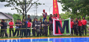 Suporter Denmako Pasmar 3 Bikin Final Futsal Semakin Seru