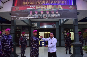 Pasmar 3 dan Kemenko Polhukam Perkuat Sinergi untuk Pertahanan di Wilayah Timur Indonesia