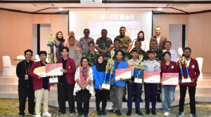 Asintel Danpasmar 3 Dukung Semangat Generasi Muda di Grand Final Debat Kebangsaan Sorong Raya