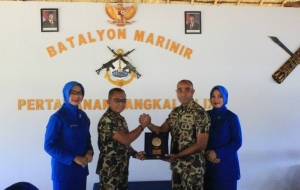 Komandan Pasmar 3 Perkuat Tradisi Korps Lewat Pisah Sambut Danyonmarhanlan IX Ambon