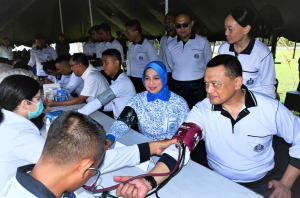 Meriah! Kodaeral I Sambut HUT Ke-80 TNI AL dengan Olahraga, Bakti Sosial, dan Donor Darah