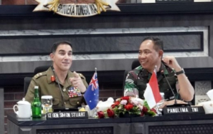 Perkuat Kerja Sama Indo-Pasifik, Panglima TNI Terima Kunjungan Kehormatan Kasad Australia
