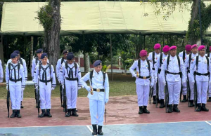 Komandan Lanal Dabo Singkep Pimpin Upacara HUT Ke-80 TNI AL