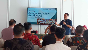 Sekretariat DPRD Sumedang Launching Budaya Kerja ASN Berakhlak