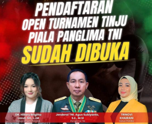 Kejuaraan Tinju Piala Panglima TNI Siap Digelar, Pertina Gandeng Kodam I/Bukit Barisan