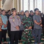 Dandim 1715/Yahukimo Hadiri Doa Bersama Maulid Nabi Muhammad SAW dan HUT ke-80 TNI