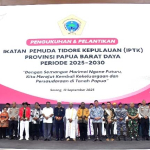 Pasmar 3 Hadiri Pelantikan Ikatan Pemuda Tidore Kepulauan Papua Barat Daya