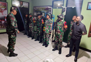 Jelang HUT ke-80 TNI, Kodim 1710/Mimika Perkuat Patroli Kamtibmas