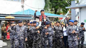 Lanal Sibolga Sambut Hangat Komandan Baru dengan Tradisi Pesisir dan Entry Briefing