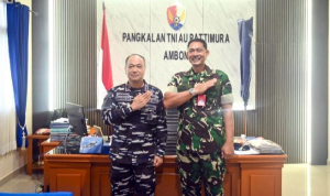 Dankodaeral IX Ambon Lakukan Kunjungan Kehormatan ke Lanud Pattimura