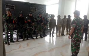 Jelang HUT ke-80 TNI, Kodim 1715/Yahukimo Gelar Patroli Gabungan di Titik Rawan