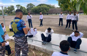 Jaga Kebugaran Prajurit, Lanal Sabang Gelar Tes Samapta Rutin